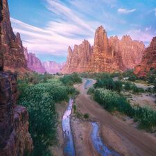 Tourist attractions of Wadi al-Qura region