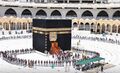 Another view of the external staircase of the Ka'ba